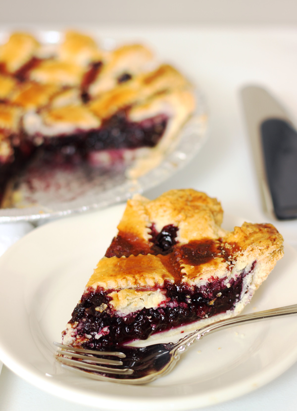 Wild Maine Blueberry Pie made with Wild Maine Blueberries is beyond Tasty!
